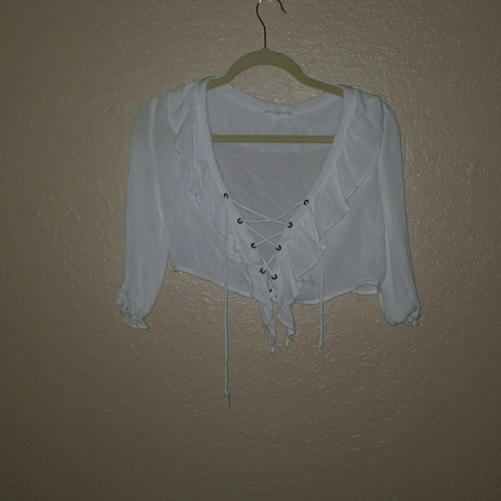 Frilly Crop Top